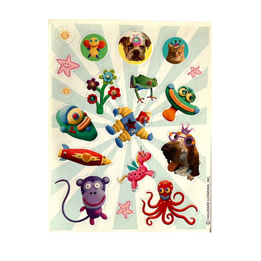 HALLMARK: Toy Explosion Stickers