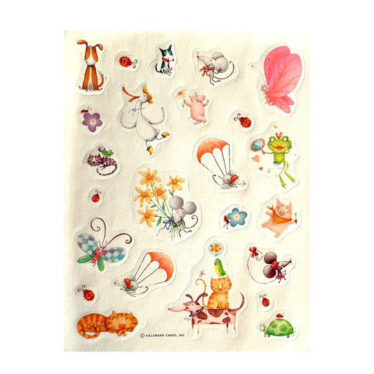 HALLMARK: Cute Miniature Creatures Stickers