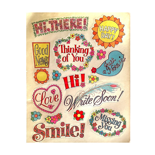 HALLMARK: Pen Pal Stickers