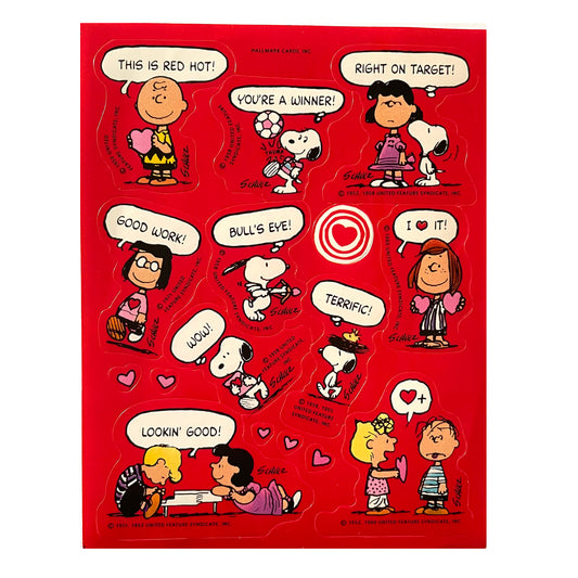 HALLMARK: Snoopy Valentine's Day Stickers