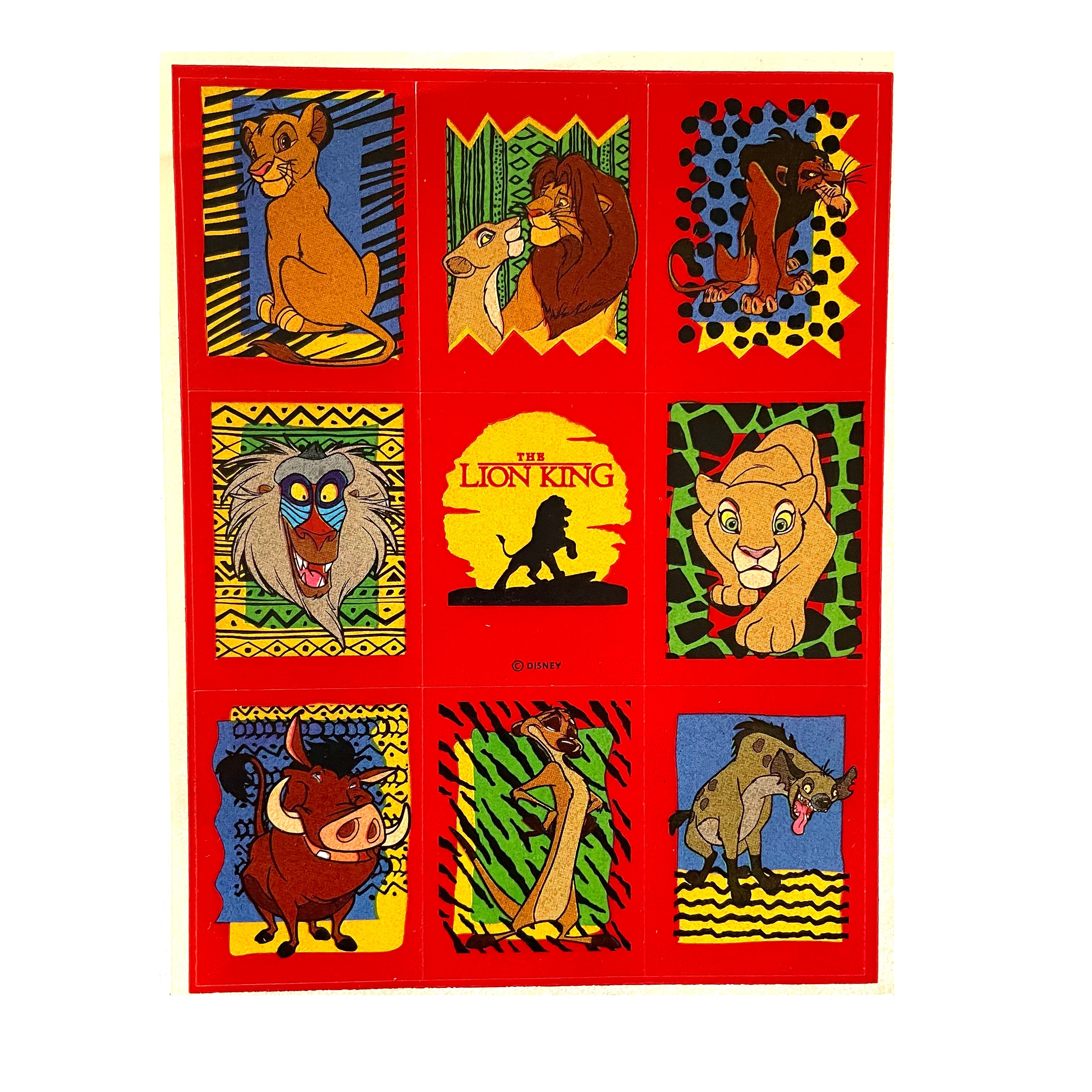 King Line Sticker HALLMARK: Lion King Stickers – Sticker Stash Outlet