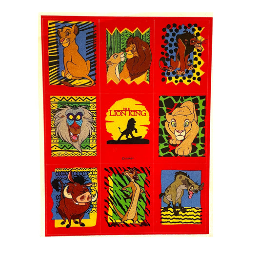 HALLMARK: Lion King Stickers