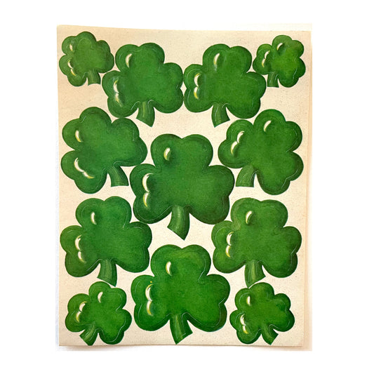 HALLMARK: St. Patrick's 3D Clovers Stickers