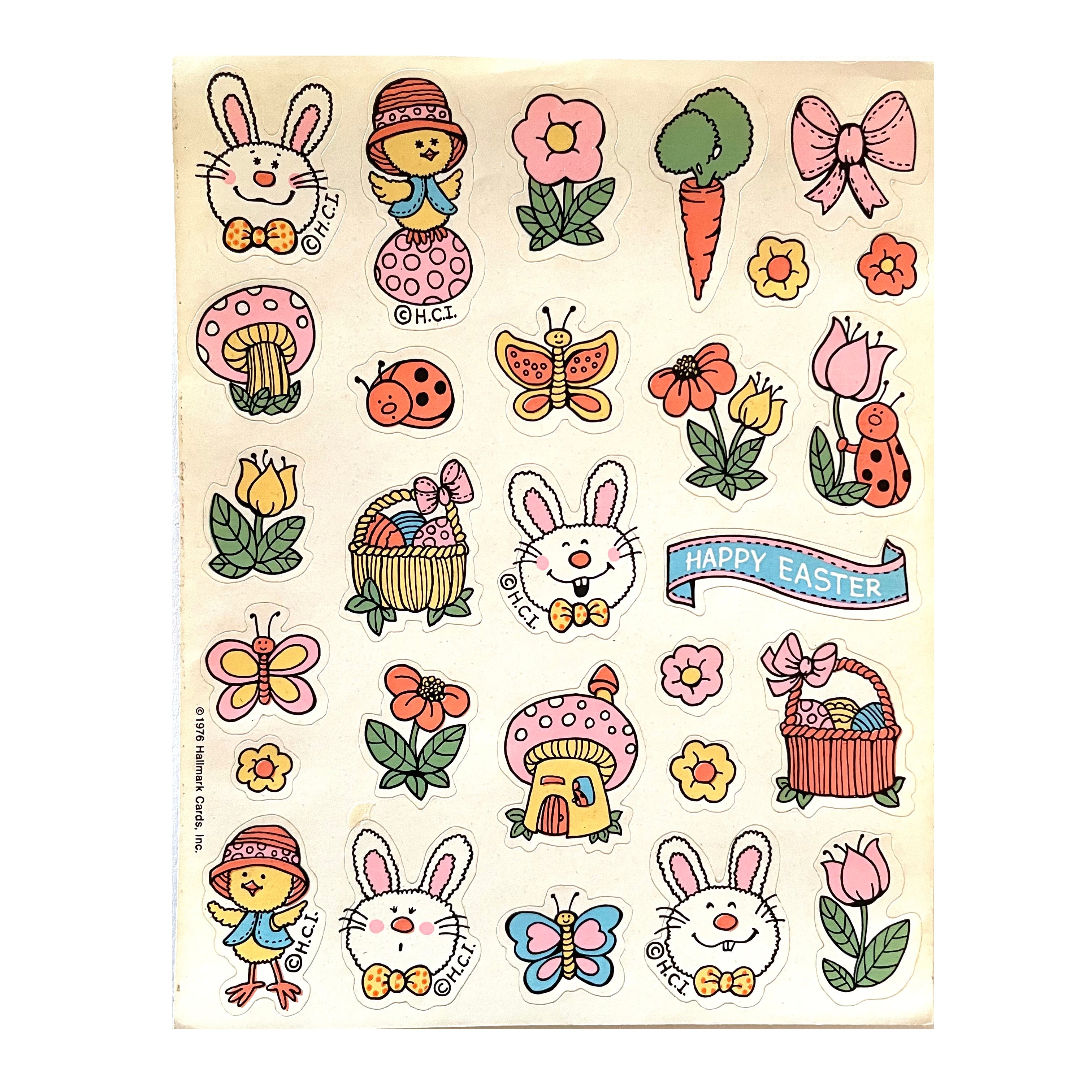HALLMARK: Easter Mini Stickers – Sticker Stash Outlet