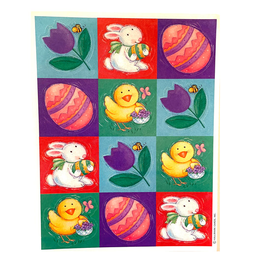 HALLMARK: Easter Squares Stickers