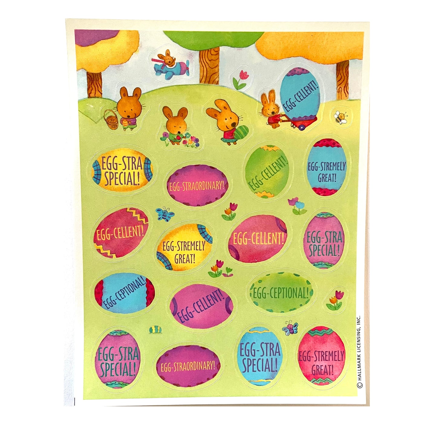 HALLMARK: Easter Egg Hunt Stickers