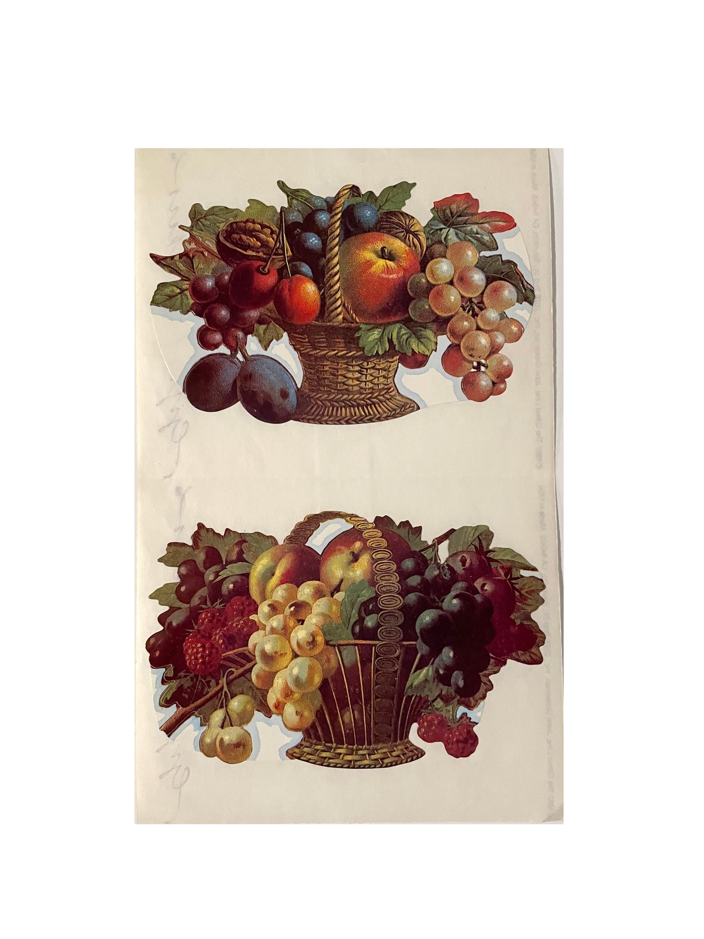 GIFTED LINE: Basket of Fruit Stickers