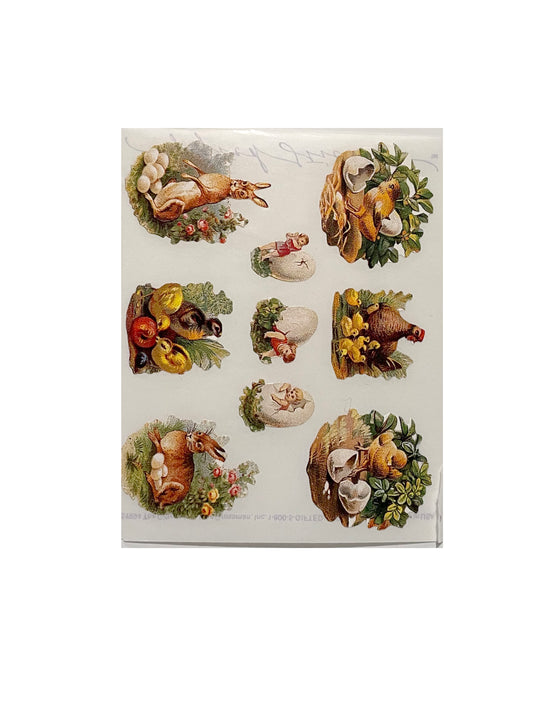 GIFTED LINE: Victorian Easter Stickers
