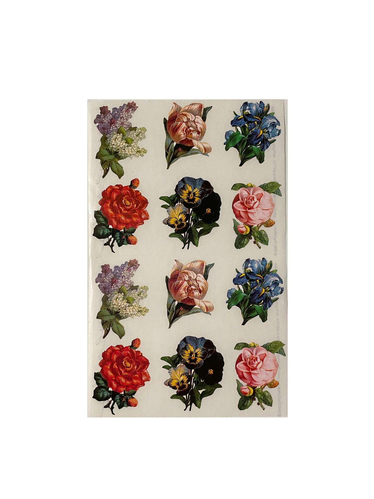 Flower Line Sticker GIFTED LINE: Flower Bunches Stickers – Sticker Stash Outlet