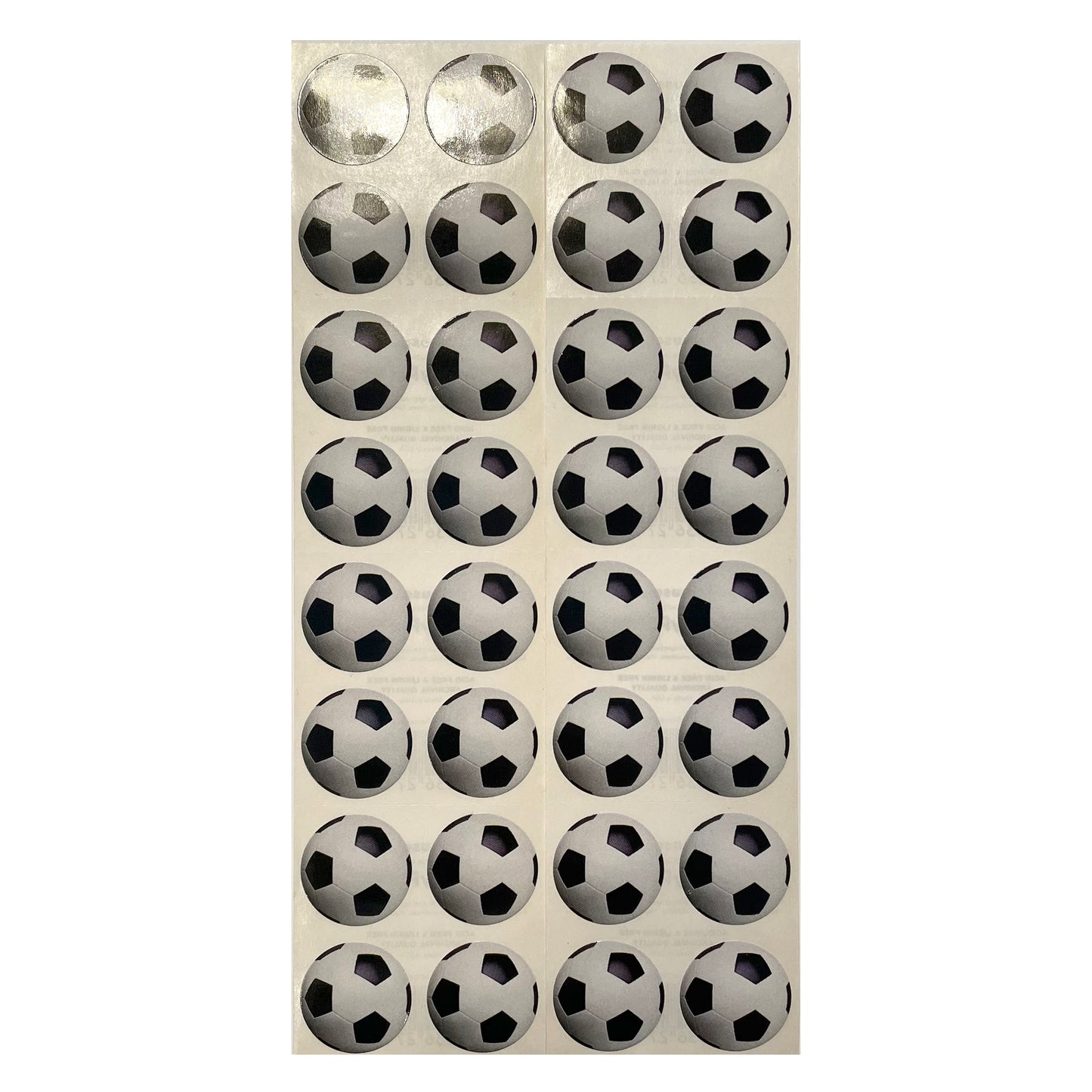 DEALS: 20 Sheets of Soccer Stickers
