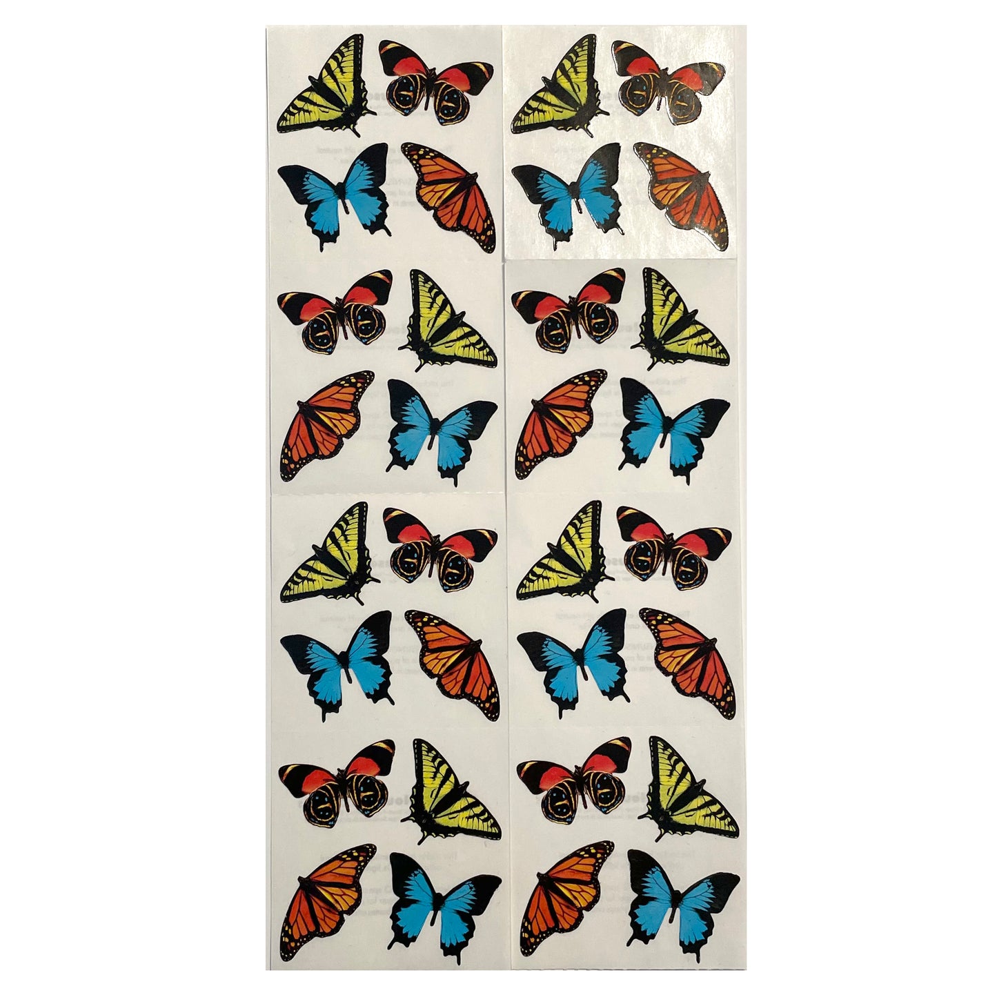 DEALS: 20 Sheets of Butterfly Stickers