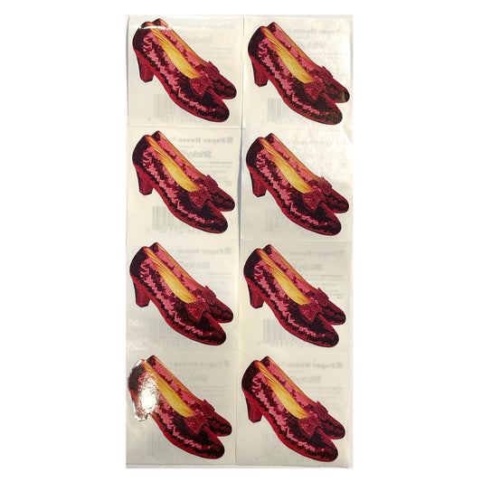 Paper House: Photoreal Ruby Red Slippers Stickers - 8 pcs