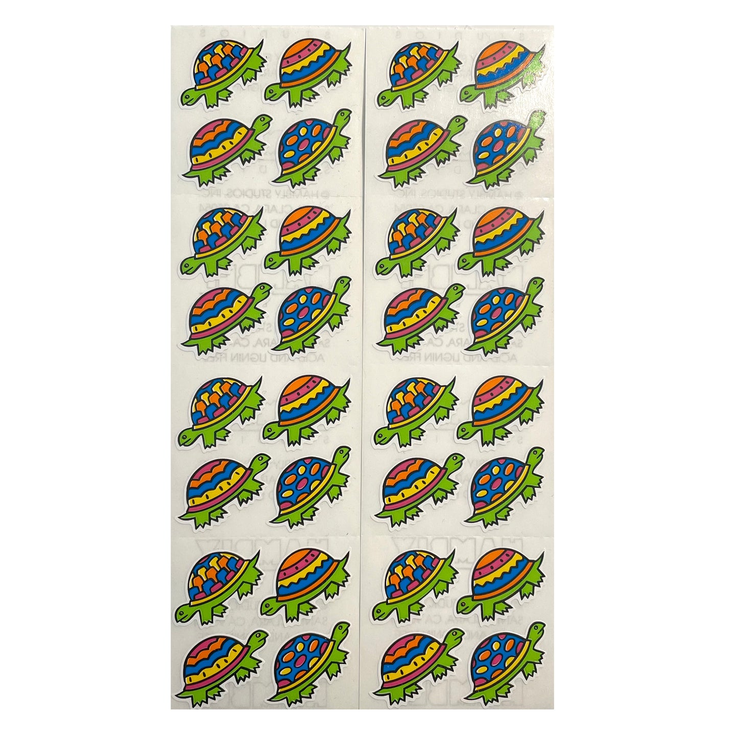 HAMBLY: Paper Painted Turtle stickers