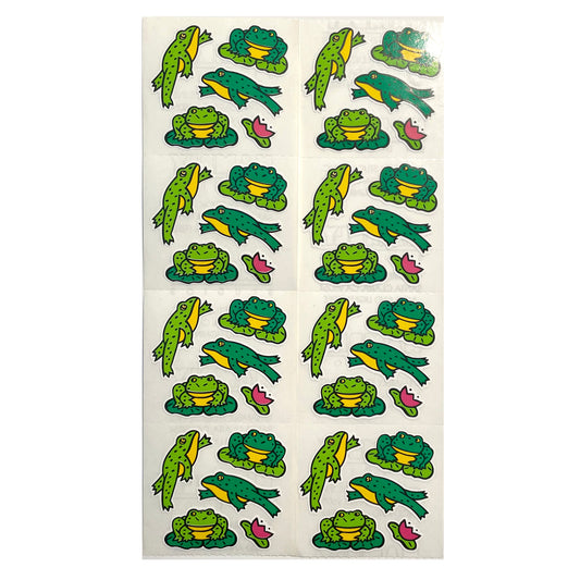 HAMBLY: Paper Frog with Lilly pad  stickers