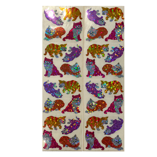 HAMBLY: Cat glitter stickers