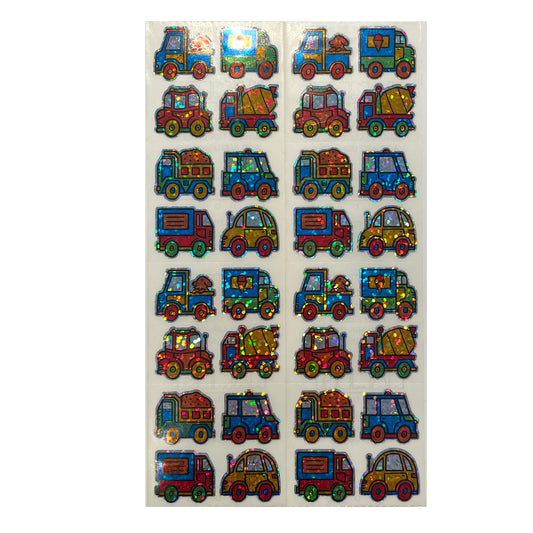 HAMBLY: Trucks glitter stickers *RARE*