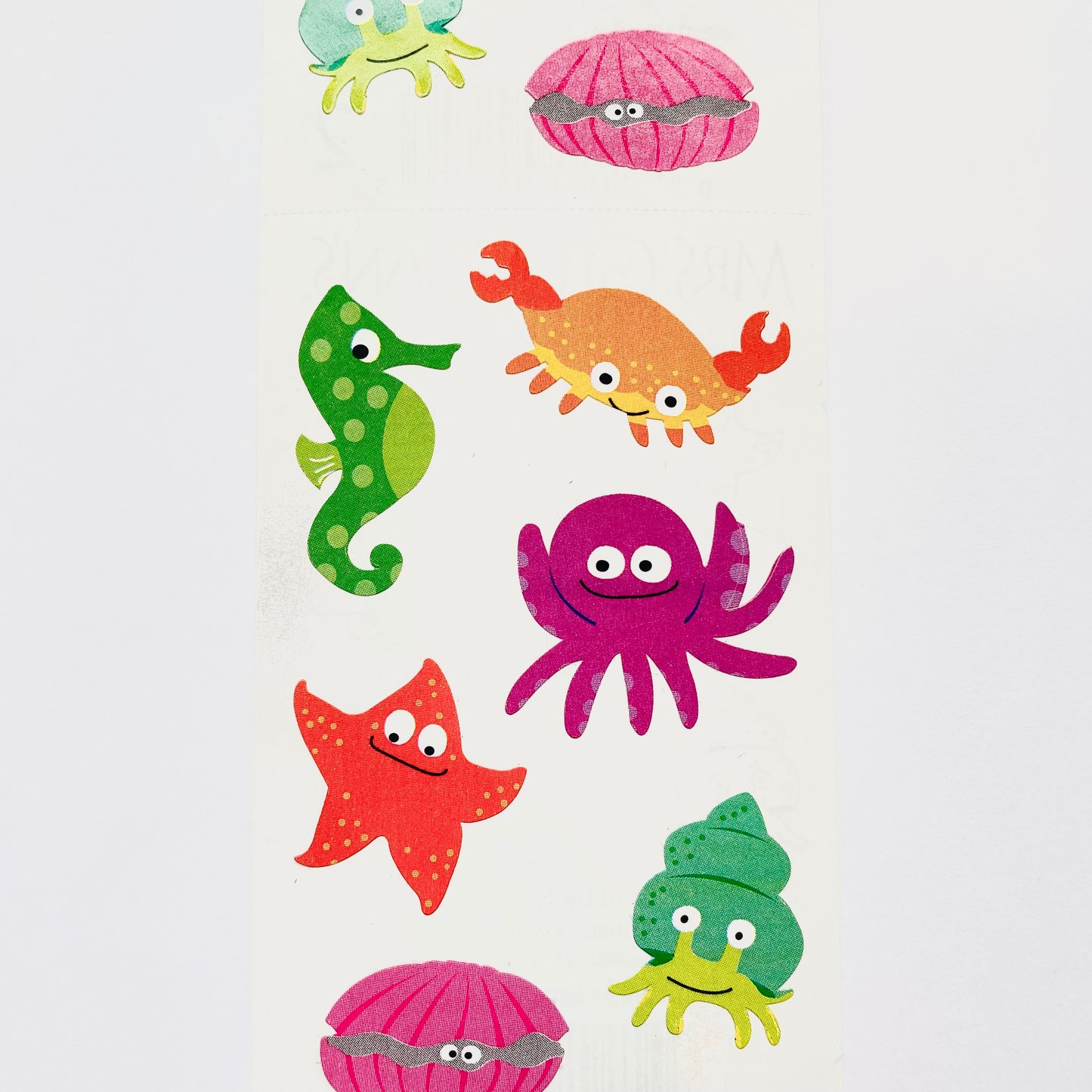 Mrs. Grossman's Chubby Sea life Sticker