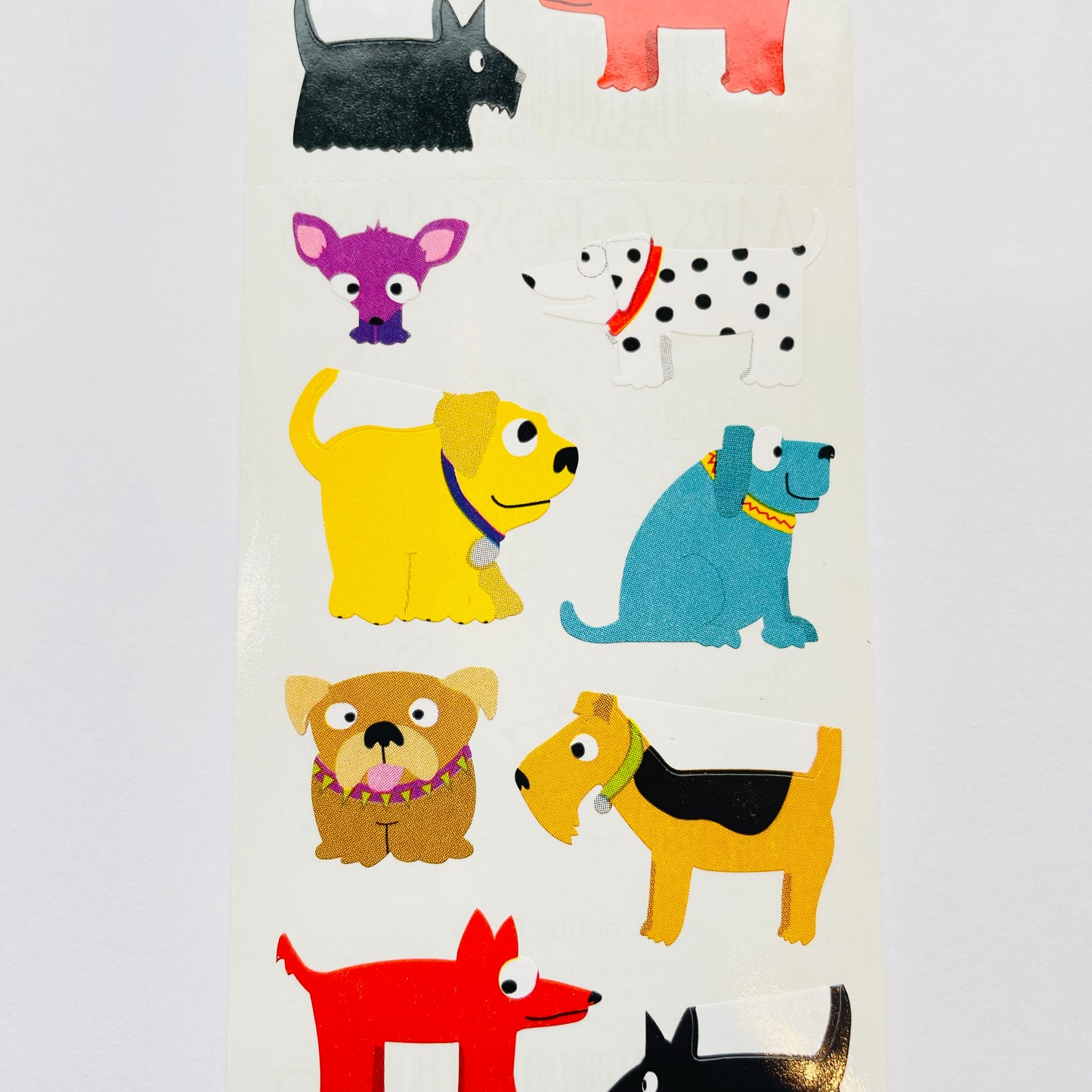 Mrs. Grossman's Chubby Dogs Sticker