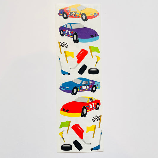 Mrs. Grossman's Race Cars Sticker