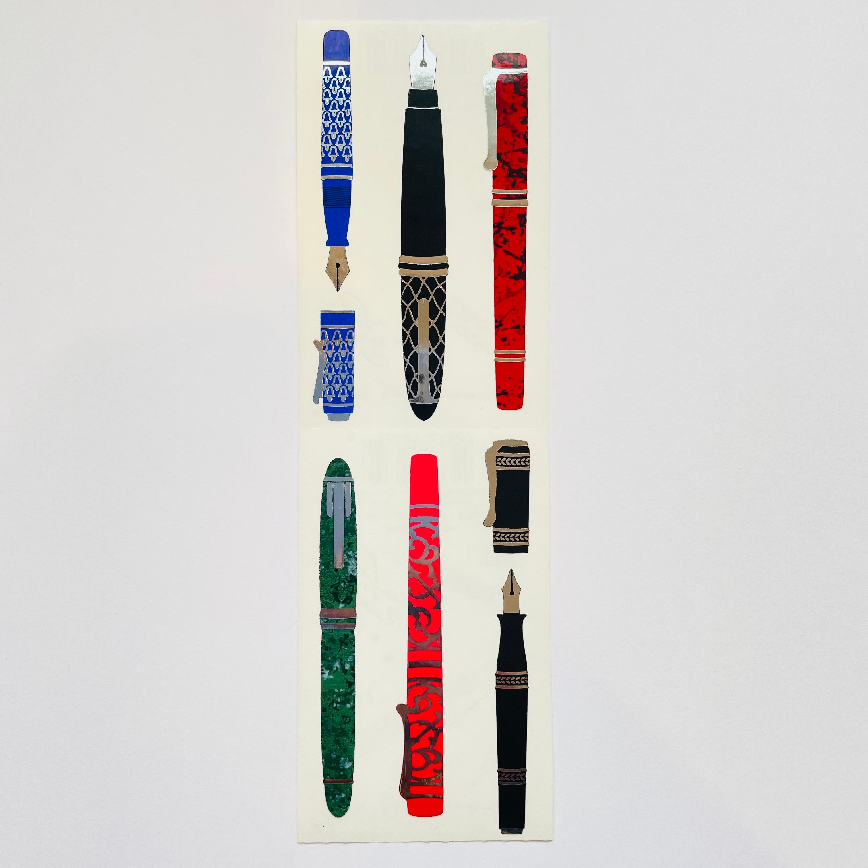 Fountain Sticker Mrs. Grossman's: Fountain Pen Sticker - STAFF PICK! – Sticker Stash Outlet
