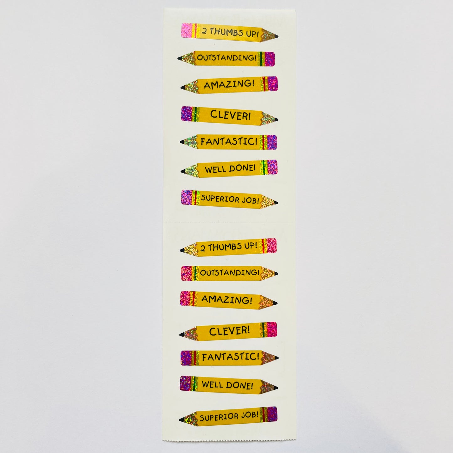 Mrs. Grossman's: Sparkle Pencil Sticker