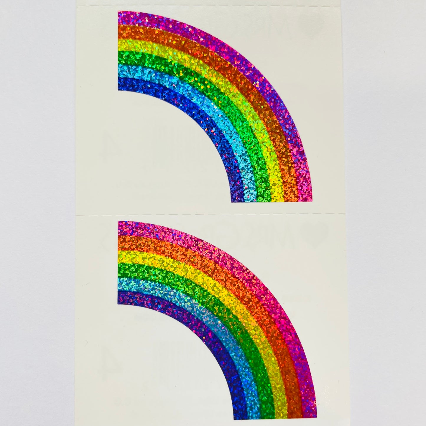 Mrs. Grossman's: Sparkle Rainbow Sticker