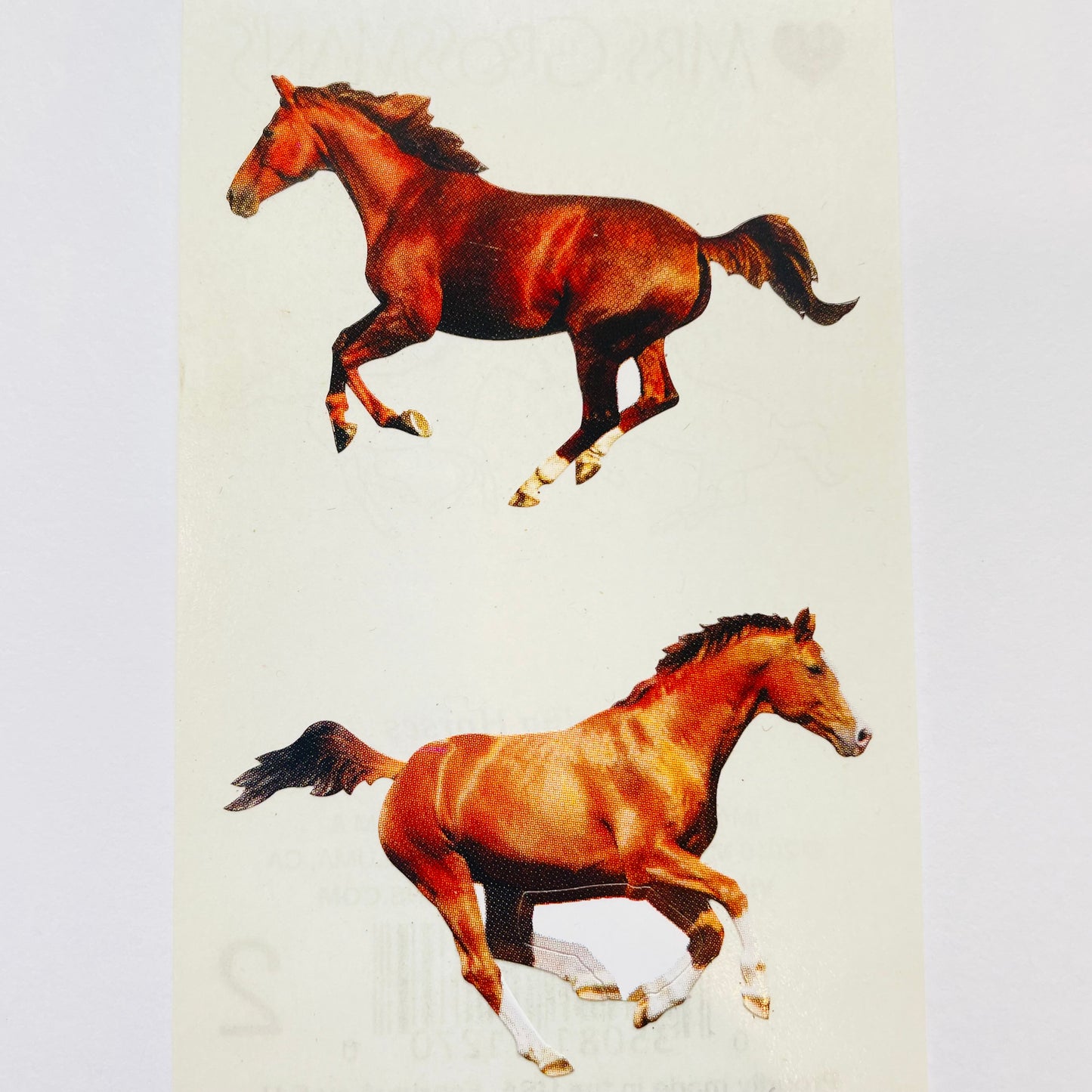 Mrs. Grossman's: Galloping Horse Stickers