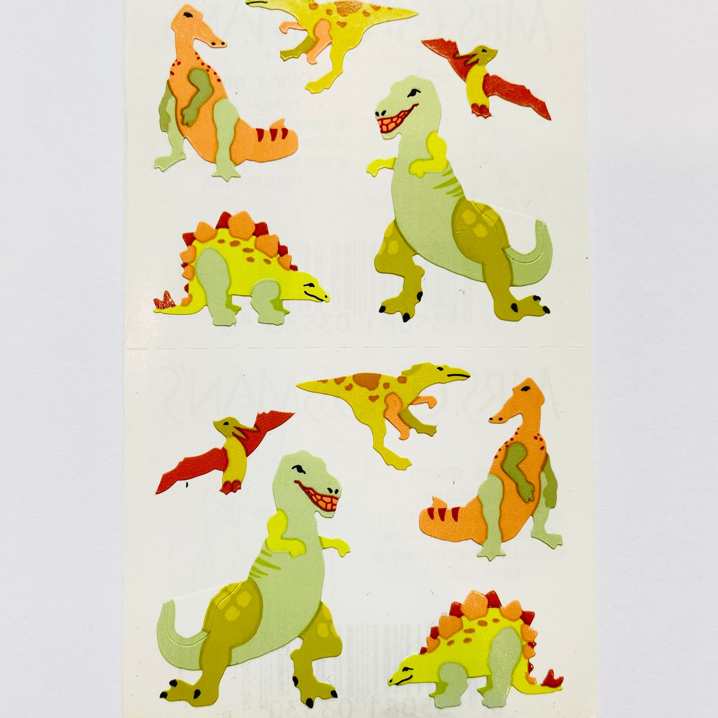Mrs. Grossman's: Micro Dino Stickers