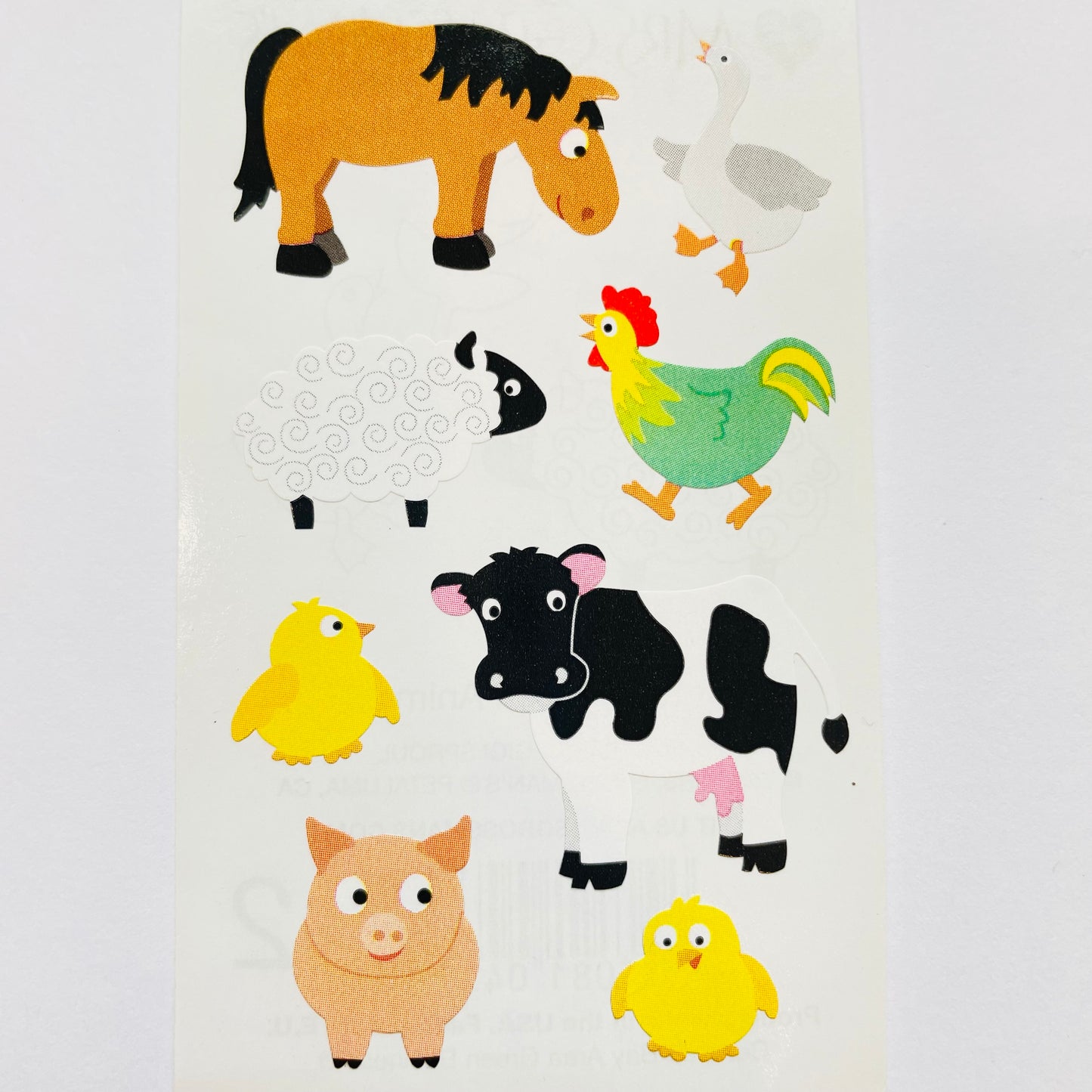 Mrs. Grossman's: Chubby Farm Animals Stickers