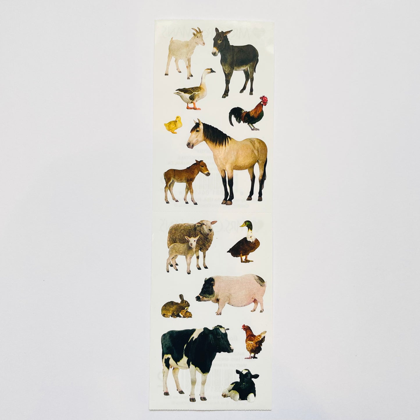 Mrs. Grossman's Barnyard Animals Stickers