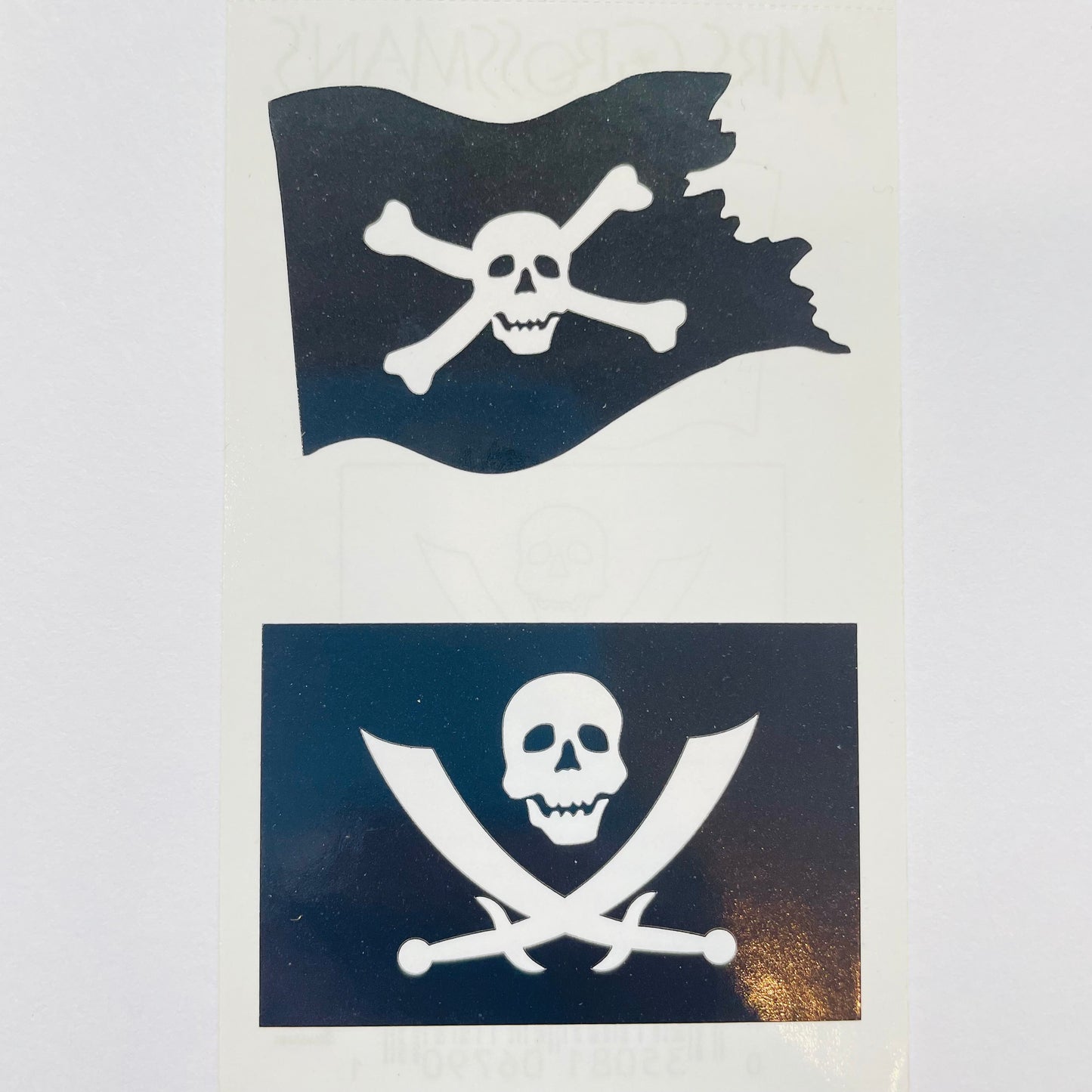 Mrs. Grossman's: Jolly Rogers Pirate Flag Stickers
