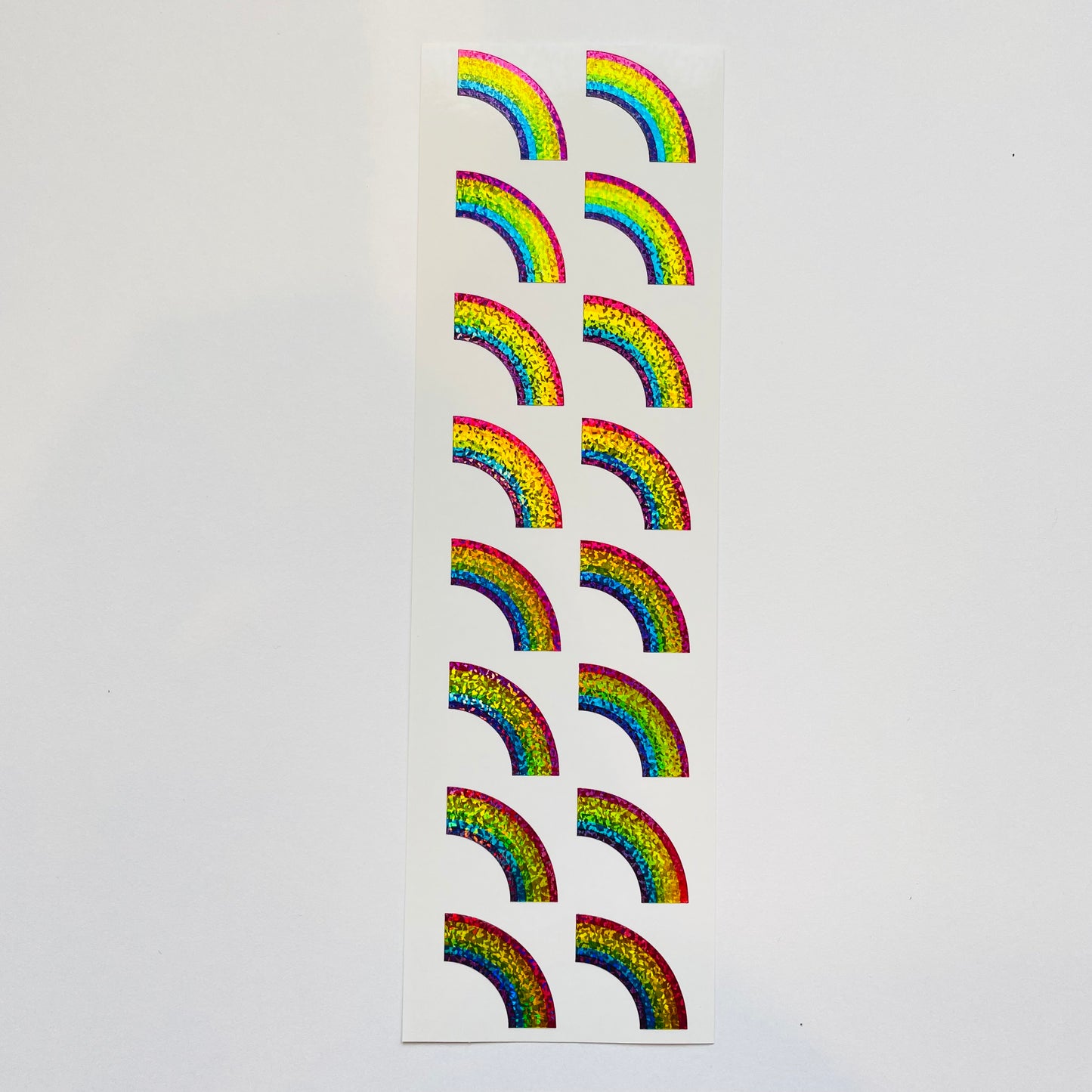 Mrs. Grossman's: Mini Sparkle Rainbow Sticker - NEW in PACKAGE