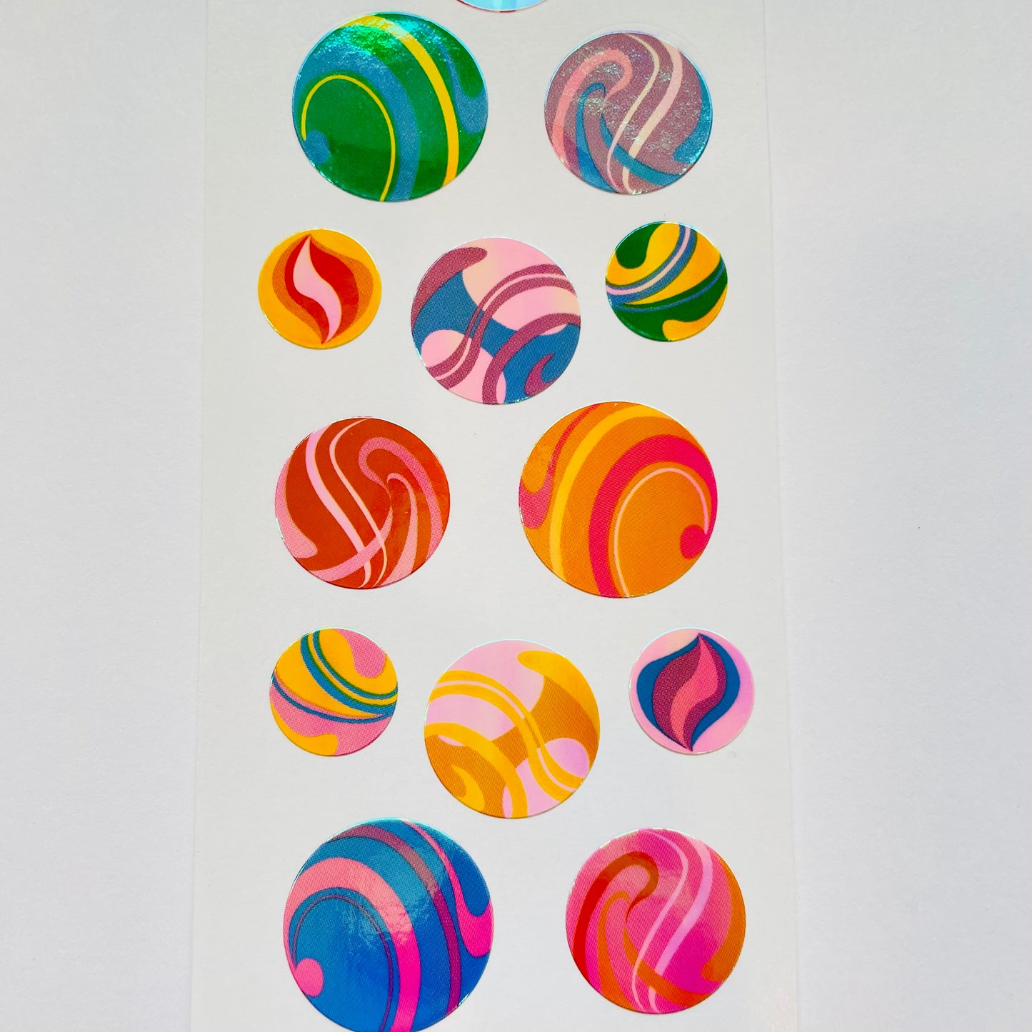 Mrs. Grossman's: Opal Marbles Stickers - New in Package