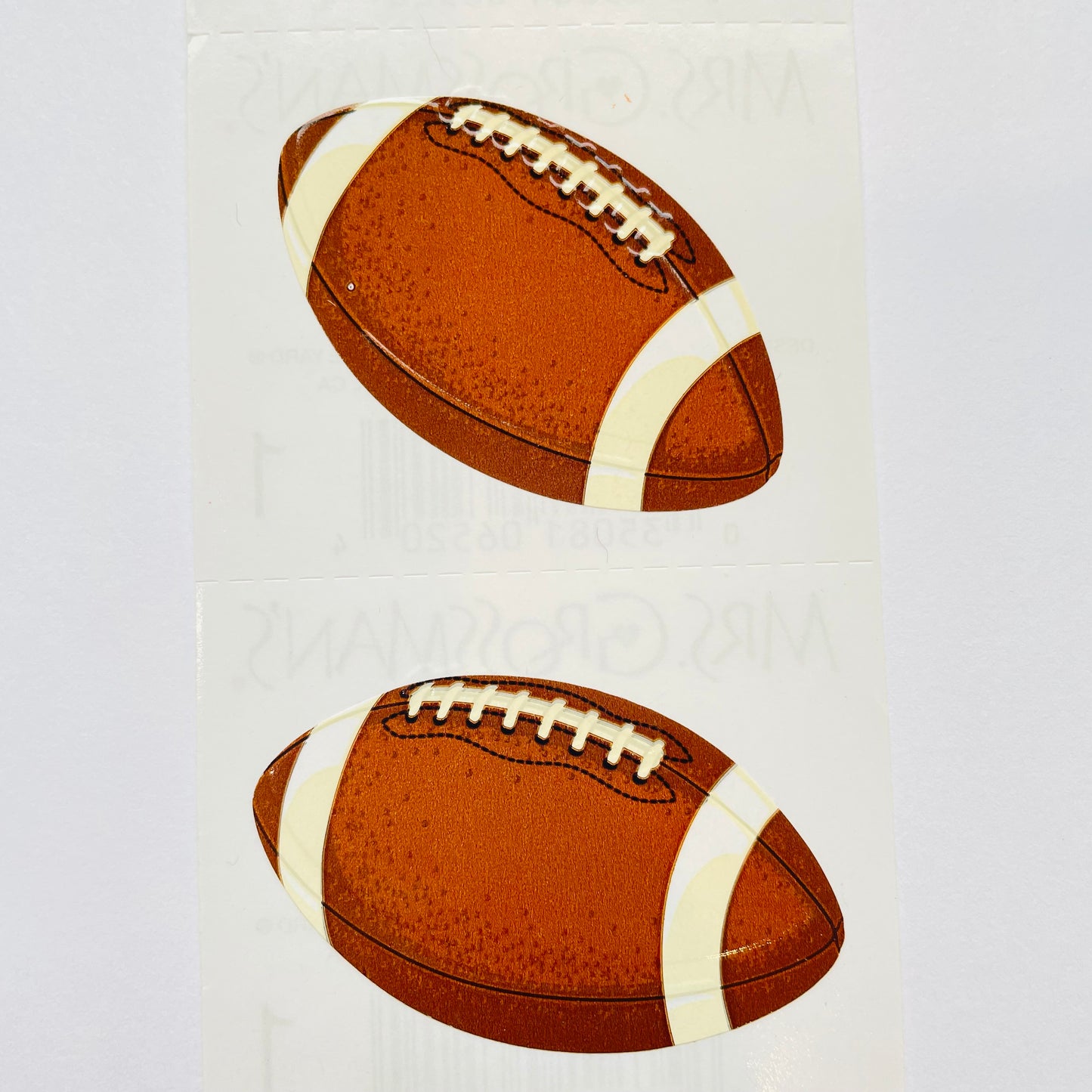 Mrs. Grossman's: Football Stickers
