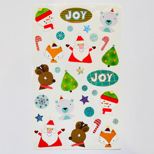 Mrs. Grossman's: Christmas Joy Stickers