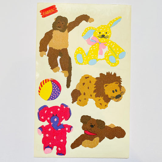 Mrs. Grossman's: Fabric Stuffed Animal Stickers