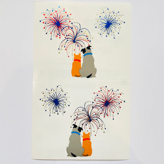 Mrs. Grossman's: Fourth of July Stickers