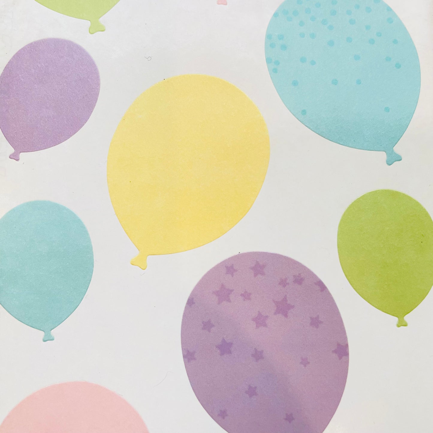 Mrs. Grossman's: Vellum Balloon Stickers