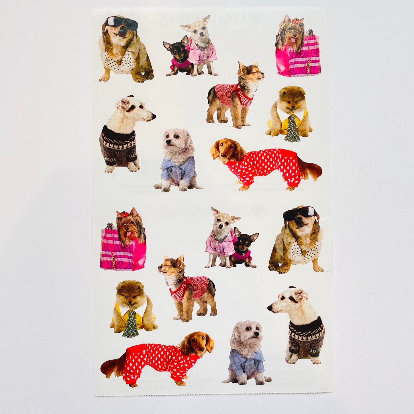 Mrs. Grossman's: Pampered Dog Stickers