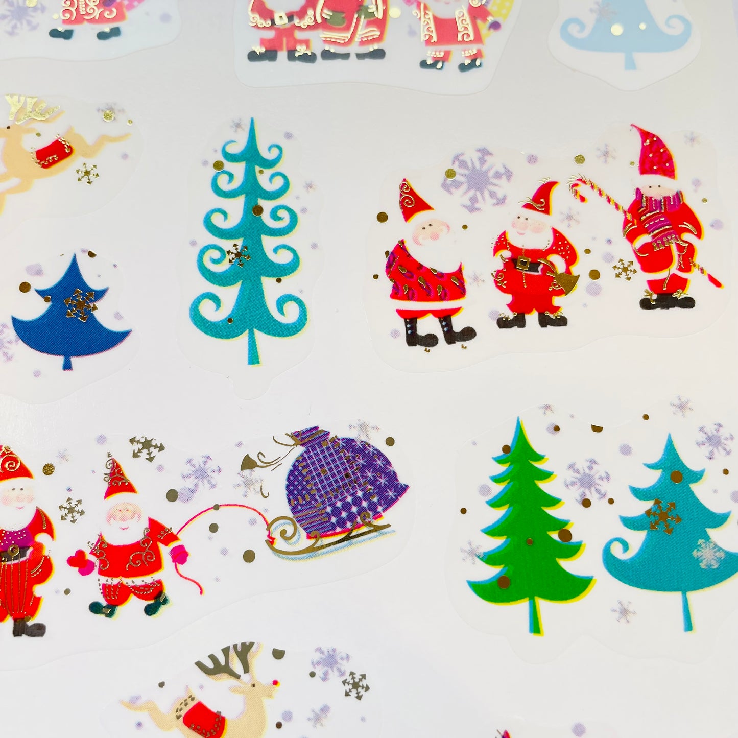 Mrs. Grossman's: Turnovsky Santa's Little Helpers Stickers