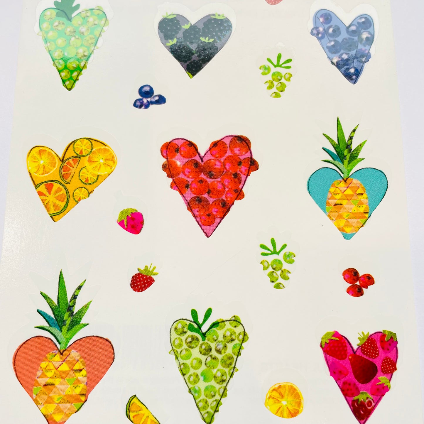 Mrs. Grossman's: Turnovsky Fruitful Heart Stickers
